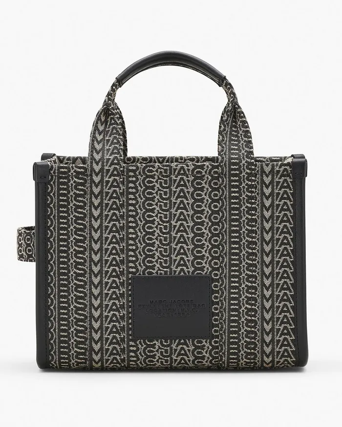 Marc Jacobs The Tote Bag Women The Monogram Jacquard Small Tote Bag Beige Multi
