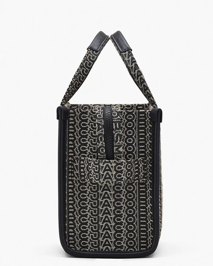 Marc Jacobs The Tote Bag Women The Monogram Jacquard Small Tote Bag Beige Multi