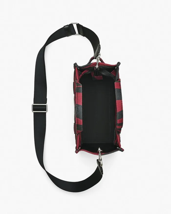 Marc Jacobs The Tote Bag Women The Zebra Canvas Small Tote Bag Sirenblack