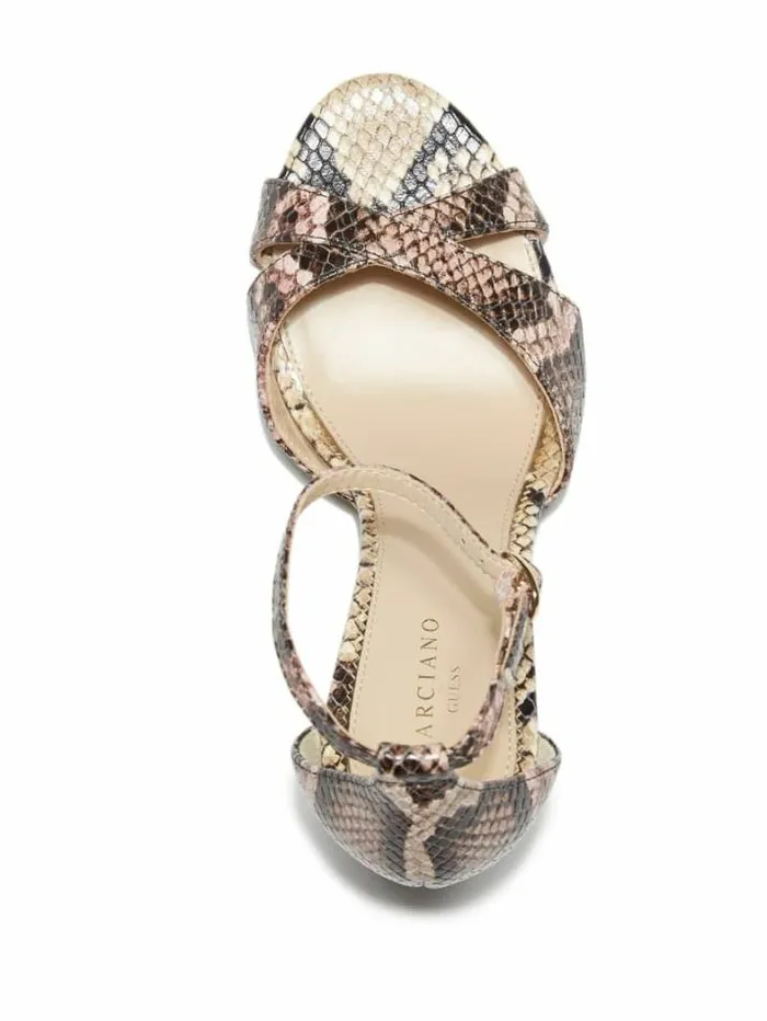 Marciano Abiele Leather Stiletto Sandal Light Pink 680 Women Shoes Marciano Abiele Leather Stiletto Sandal Light Pink 680 Women Shoes