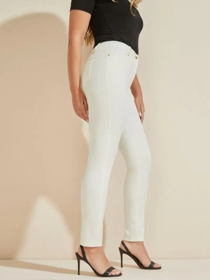 Marciano Hollywood Skinny Pant Pale Pearl Women Bottoms Marciano Hollywood Skinny Pant Pale Pearl Women Bottoms