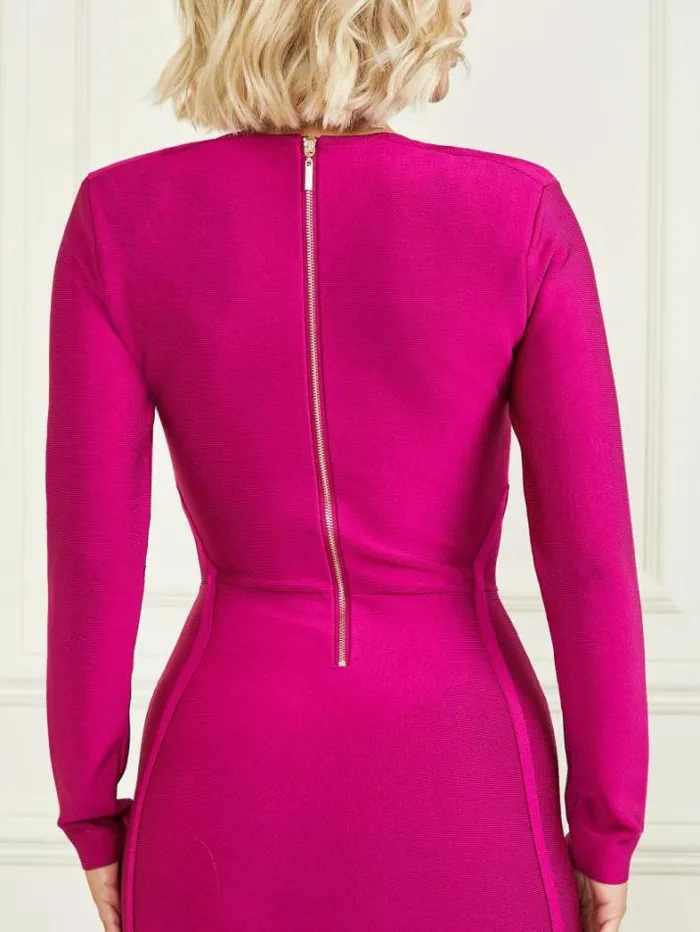 Marciano Kagan Bandage Dress Red Rose Women Dresses Marciano Kagan Bandage Dress Red Rose Women Dresses