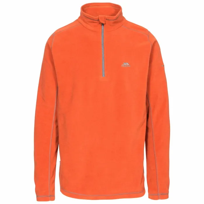 Maringa 12 Zip Fleece Bt Orange Men Trespass Fleeces