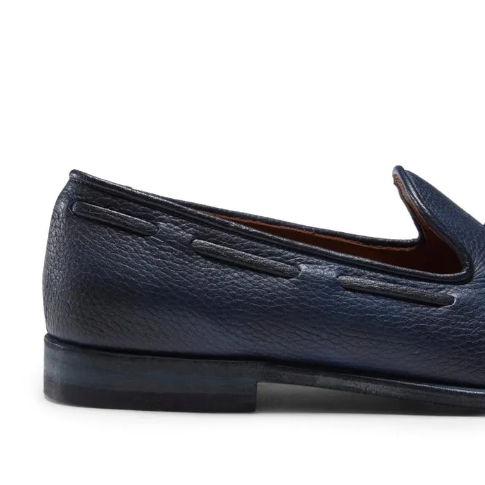 Men Brera Loafer Navy Blue Fratelli Rossetti Loafers Men Brera Loafer Navy Blue Fratelli Rossetti Loafers