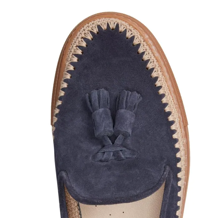 Men Brera Sport Green Side Navy Blue Fratelli Rossetti Slip On Men Brera Sport Green Side Navy Blue Fratelli Rossetti Slip On