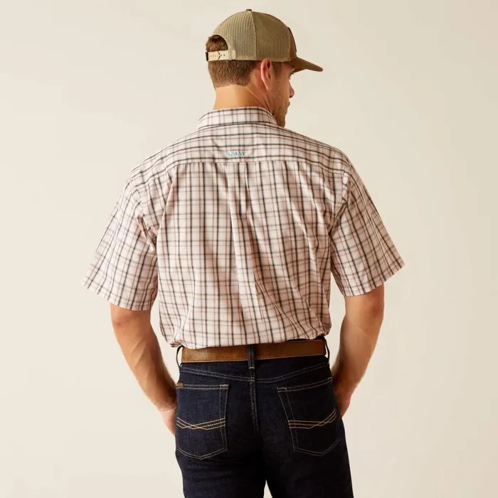 Men Button Down Shirts Ariat Wrinkle Free Sage Classic Fit Shirt Pink Men Button Down Shirts Ariat Wrinkle Free Sage Classic Fit Shirt Pink