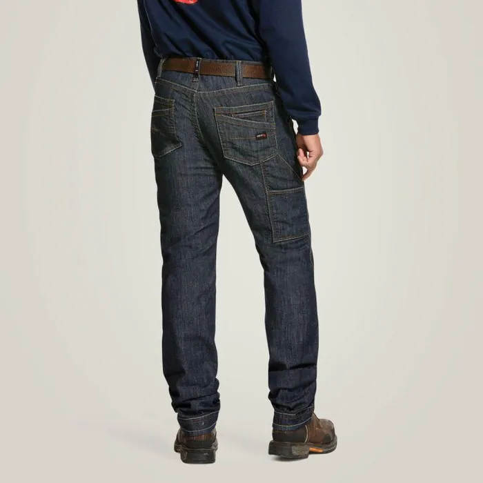 Men Denim Ariat FR M4 Relaxed Stretch Duralight Workhorse Stackable Straight Leg Jean Dark Washrinse Men Denim Ariat FR M4 Relaxed Stretch Duralight Workhorse Stackable Straight Leg Jean Dark Washrinse