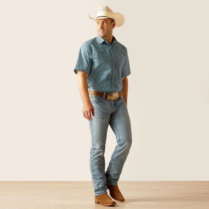 Men Denim Ariat M4 Relaxed Marston Straight Leg Jean Corona Men Denim Ariat M4 Relaxed Marston Straight Leg Jean Corona