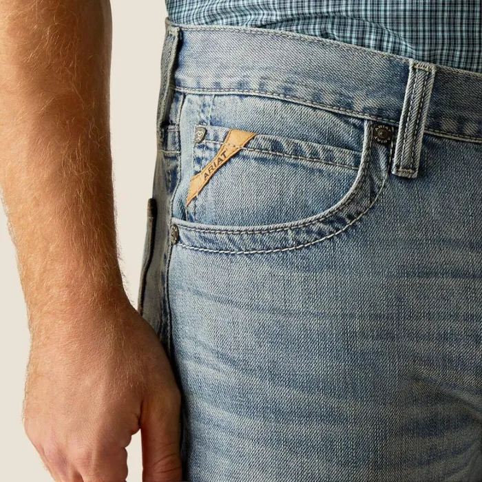 Men Denim Ariat M4 Relaxed Marston Straight Leg Jean Corona Men Denim Ariat M4 Relaxed Marston Straight Leg Jean Corona