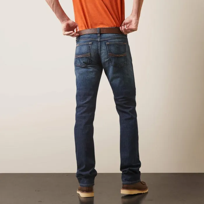 Men Denim Ariat M7 Rocker Stretch Legacy Stackable Straight Leg Jean Fremont Men Denim Ariat M7 Rocker Stretch Legacy Stackable Straight Leg Jean Fremont