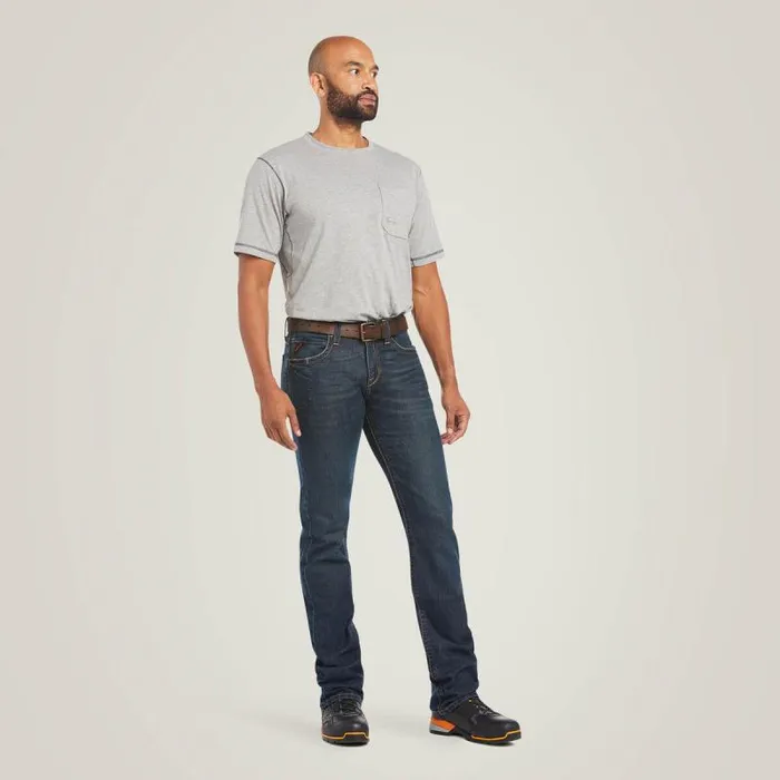 Men Denim Ariat Rebar M7 DuraStretch Edge Stackable Straight Leg Jean Bodie Men Denim Ariat Rebar M7 DuraStretch Edge Stackable Straight Leg Jean Bodie