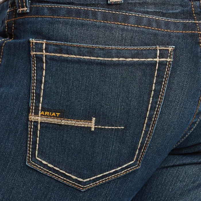 Men Denim Ariat Rebar M7 DuraStretch Edge Stackable Straight Leg Jean Bodie Men Denim Ariat Rebar M7 DuraStretch Edge Stackable Straight Leg Jean Bodie