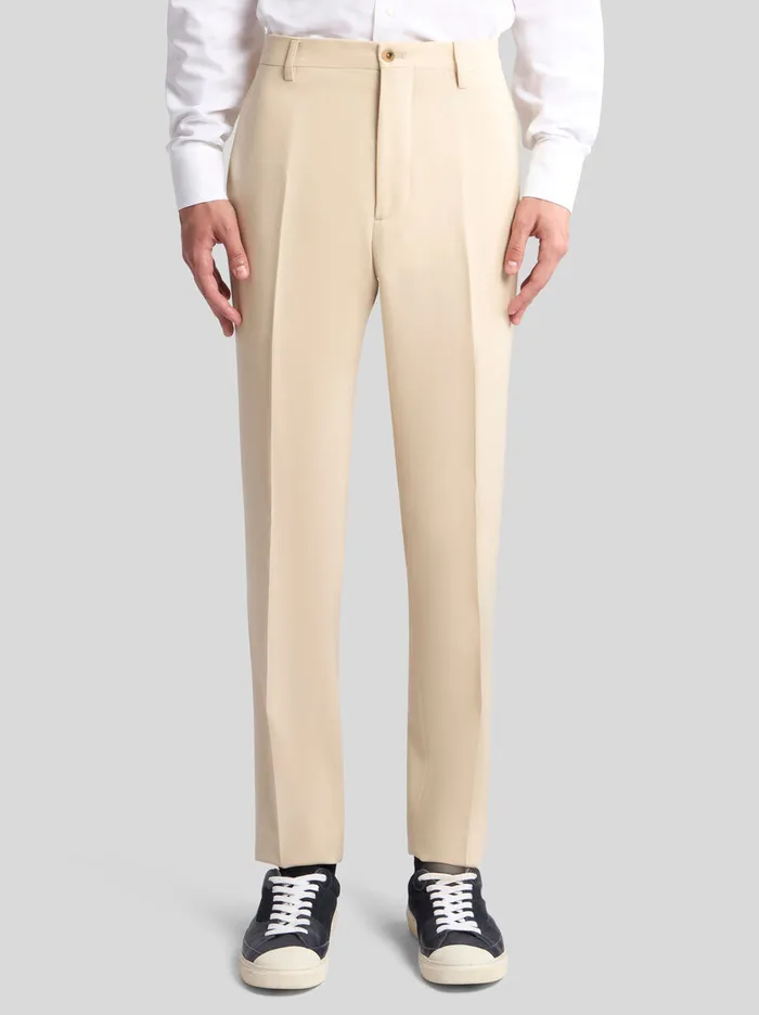 Men Etro Trousers Wool Twill Trousers Beige Men Etro Trousers Wool Twill Trousers Beige
