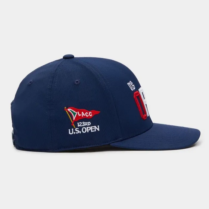 Men GFORE Blue Limited Edition US Open 23 Stretch Twill Snapback Golf Hats