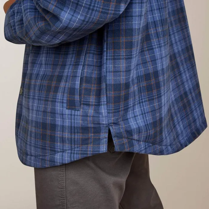 Men Jackets and Vests Ariat Rebar Flannel Insulated Shirt Jacket Coastal Blue Plaid Men Jackets and Vests Ariat Rebar Flannel Insulated Shirt Jacket Coastal Blue Plaid