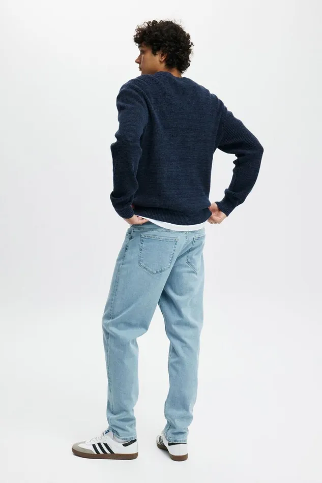 Men Jeans Cotton On Relaxed Tapered Jean Someday Blue Men Jeans Cotton On Relaxed Tapered Jean Someday Blue