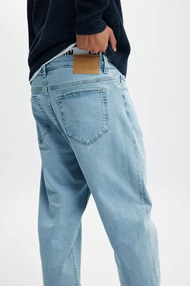 Men Jeans Cotton On Relaxed Tapered Jean Someday Blue Men Jeans Cotton On Relaxed Tapered Jean Someday Blue