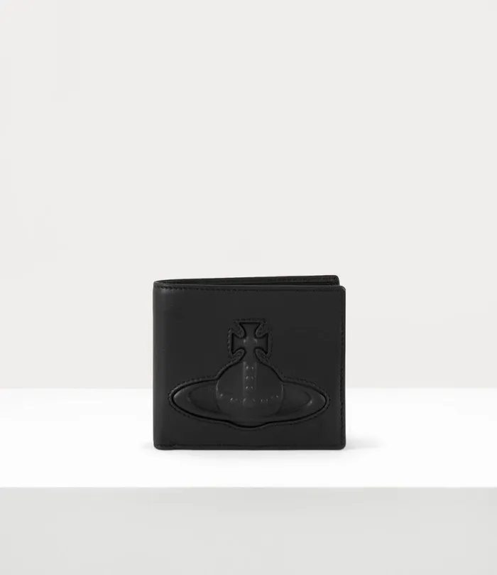 Men Man Wallet With Coin Pocket Black Vivienne Westwood Wallets