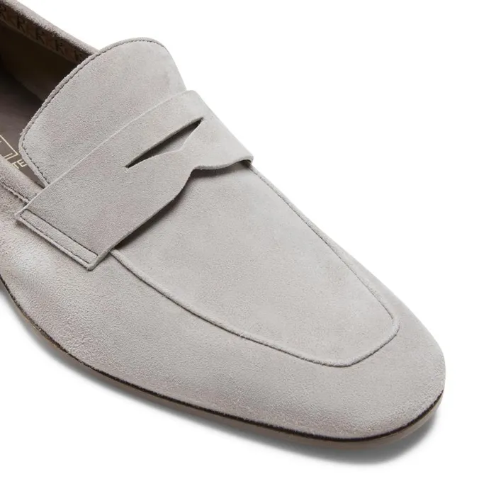 Men Mocassino Estate In Suede Grey Fratelli Rossetti Loafers Men Mocassino Estate In Suede Grey Fratelli Rossetti Loafers