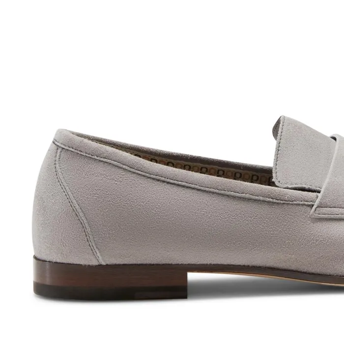 Men Mocassino Estate In Suede Grey Fratelli Rossetti Loafers Men Mocassino Estate In Suede Grey Fratelli Rossetti Loafers