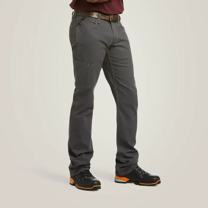 Men Pants and Shorts Ariat Rebar M4 Low Rise DuraStretch Made Tough Stackable Straight Leg Pant Rebar Gray Men Pants and Shorts Ariat Rebar M4 Low Rise DuraStretch Made Tough Stackable Straight Leg Pant Rebar Gray