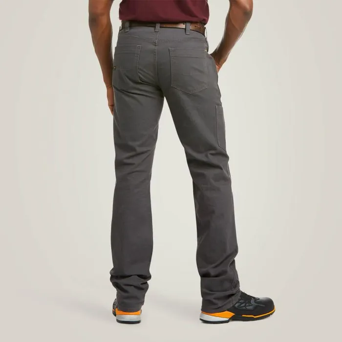 Men Pants and Shorts Ariat Rebar M4 Low Rise DuraStretch Made Tough Stackable Straight Leg Pant Rebar Gray Men Pants and Shorts Ariat Rebar M4 Low Rise DuraStretch Made Tough Stackable Straight Leg Pant Rebar Gray
