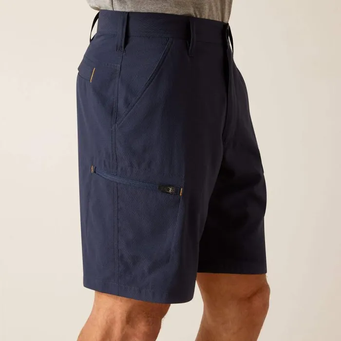 Men Pants and Shorts Ariat Rebar WorkFlow Ultralight Short Navy Men Pants and Shorts Ariat Rebar WorkFlow Ultralight Short Navy