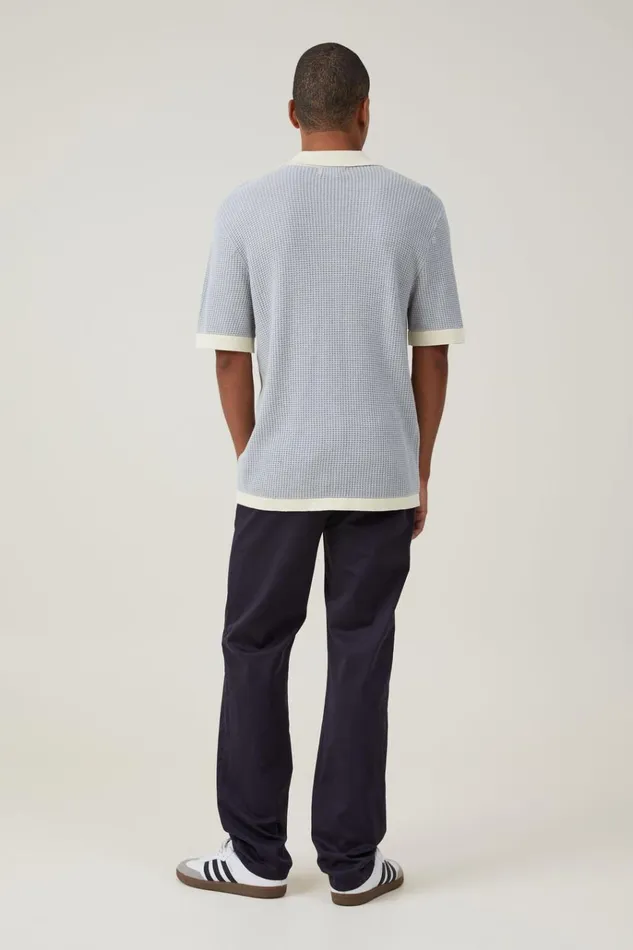 Men Pants Cotton On Regular Straight Chino Navy Men Pants Cotton On Regular Straight Chino Navy