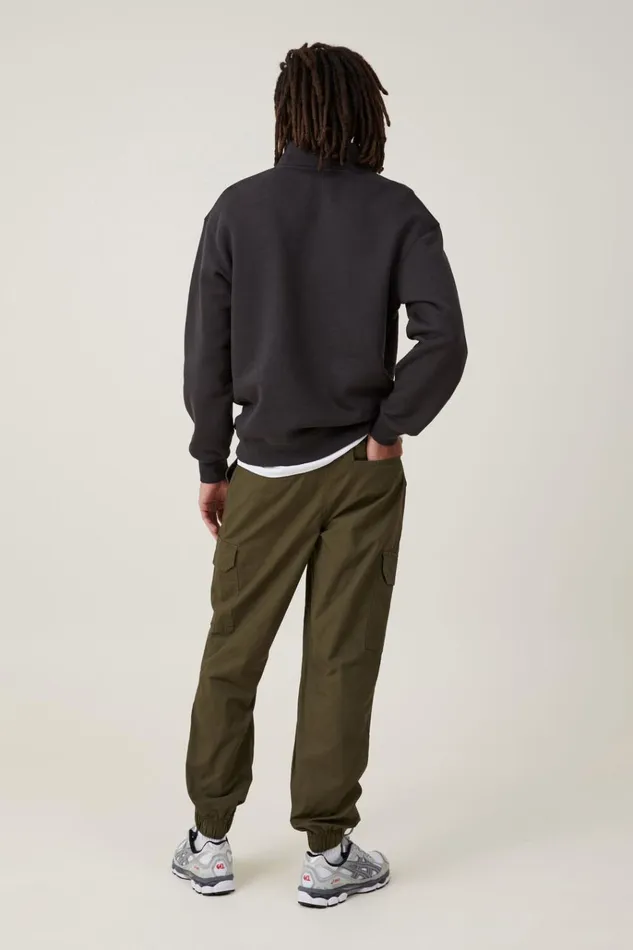 Men Pants Cotton On Ripstop Jogger Military Men Pants Cotton On Ripstop Jogger Military