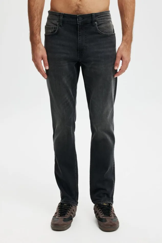 Men Pants Cotton On Slim Tapered Jean Dreamy Black Men Pants Cotton On Slim Tapered Jean Dreamy Black