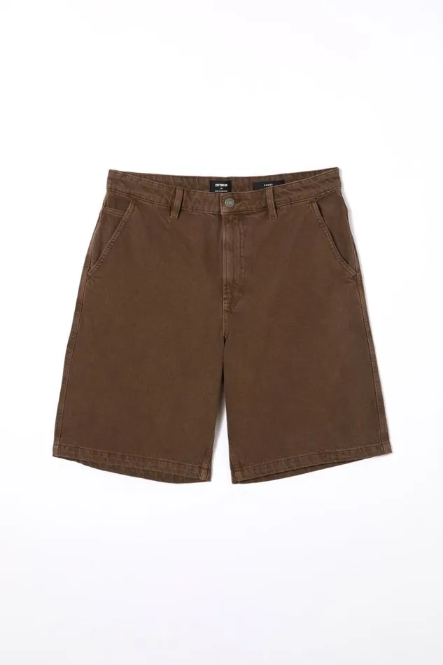 Men Shorts Cotton On Baggy Denim Short Chocolate Men Shorts Cotton On Baggy Denim Short Chocolate
