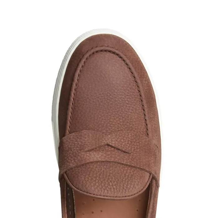 Men Suede Loafer Brown Fratelli Rossetti Loafers Men Suede Loafer Brown Fratelli Rossetti Loafers