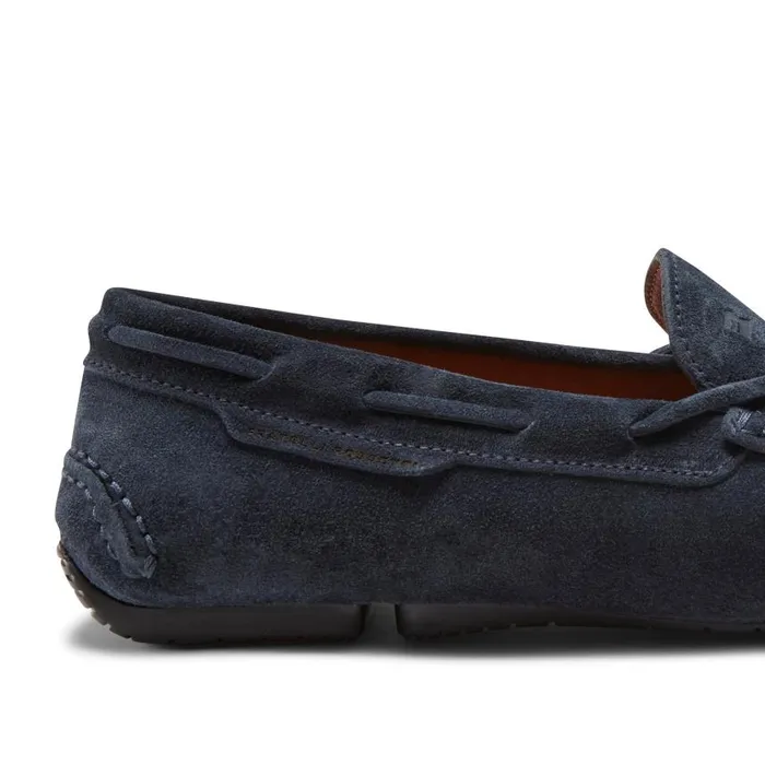 Men Suede Loafer Navy Blue Fratelli Rossetti Loafers Men Suede Loafer Navy Blue Fratelli Rossetti Loafers
