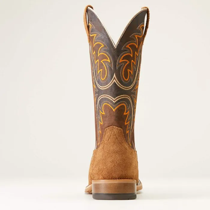 Men Western Boots Ariat Brushrider Western Boot Suntan Roughout Men Western Boots Ariat Brushrider Western Boot Suntan Roughout