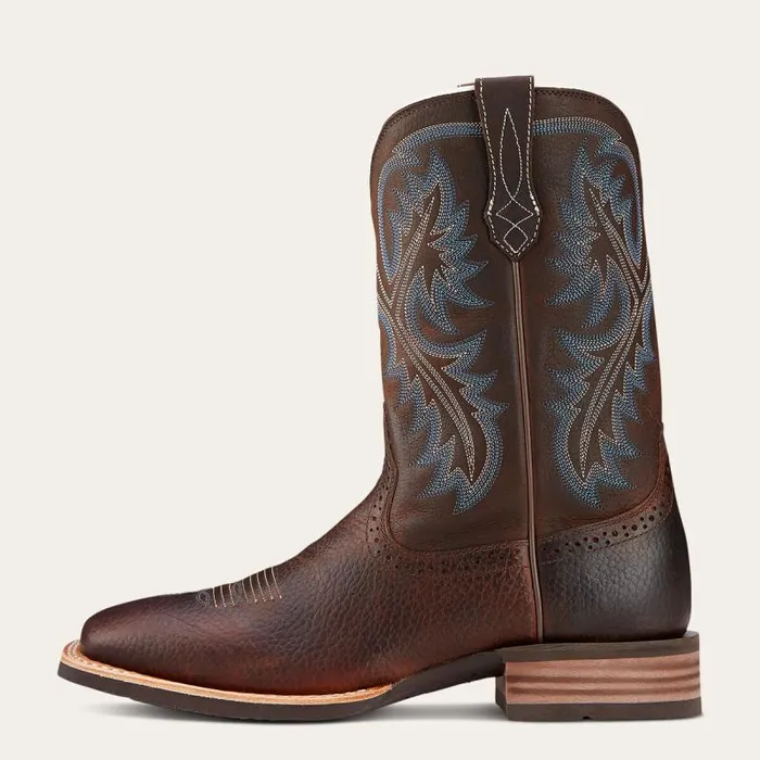 Men Western Boots Ariat Quickdraw Western Boot Brown Oiled Rowdy Men Western Boots Ariat Quickdraw Western Boot Brown Oiled Rowdy