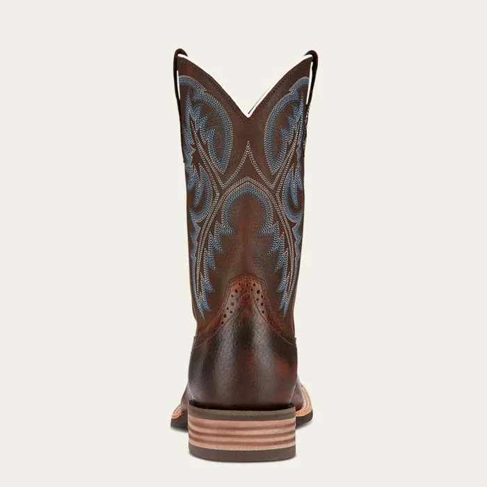 Men Western Boots Ariat Quickdraw Western Boot Brown Oiled Rowdy Men Western Boots Ariat Quickdraw Western Boot Brown Oiled Rowdy