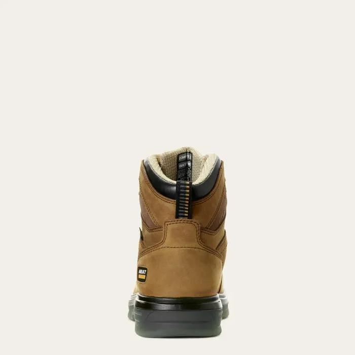 Men Work Boots Ariat Turbo 6034 Waterproof Work Boot Aged Bark Men Work Boots Ariat Turbo 6034 Waterproof Work Boot Aged Bark