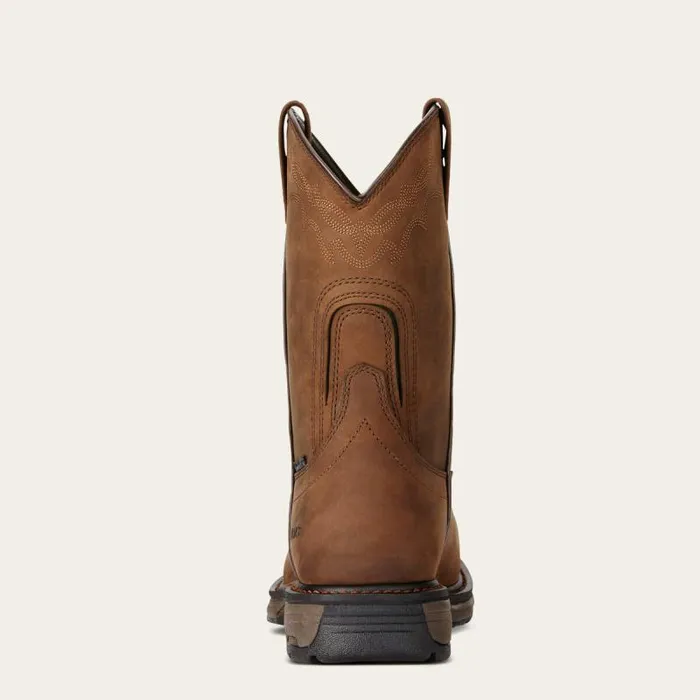 Men Work Boots Ariat WorkHog Wellington Waterproof Composite Toe Work Boot Oily Distressed Brown Men Work Boots Ariat WorkHog Wellington Waterproof Composite Toe Work Boot Oily Distressed Brown