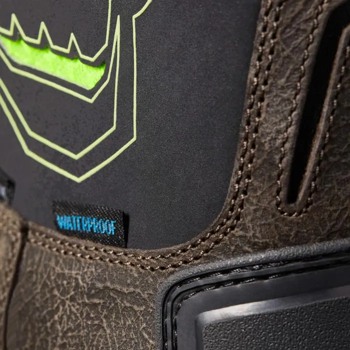 Men Work Boots Ariat WorkHog XT VentTEK Bold Waterproof Carbon Toe Work Boot Iron Coffee Men Work Boots Ariat WorkHog XT VentTEK Bold Waterproof Carbon Toe Work Boot Iron Coffee