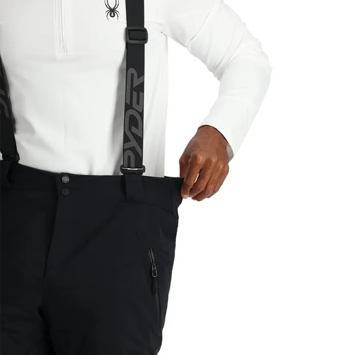 Mens Bormio Black Spyder Insulated