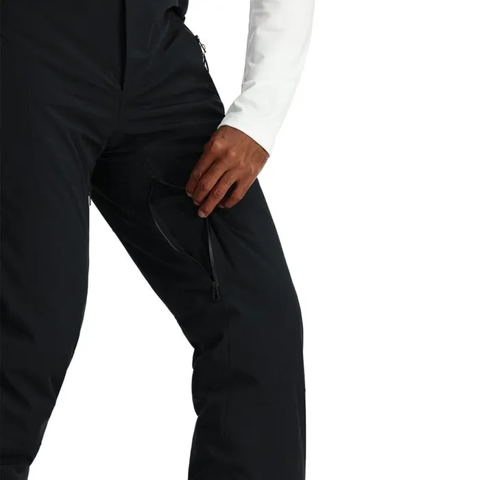 Mens Bormio Black Spyder Insulated