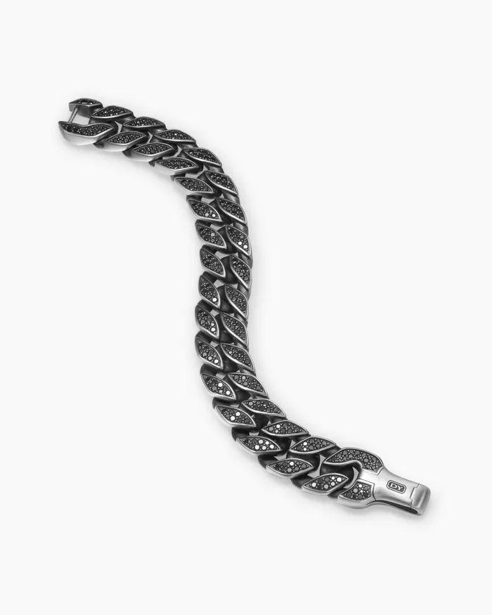 Mens Curb Chain Bracelet In Sterling Silver 18mm Men David Yurman Curb Chain Mens Curb Chain Bracelet In Sterling Silver 18mm Men David Yurman Curb Chain