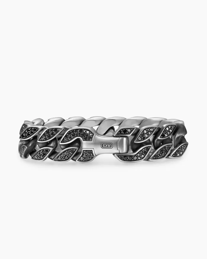 Mens Curb Chain Bracelet In Sterling Silver 18mm Men David Yurman Curb Chain Mens Curb Chain Bracelet In Sterling Silver 18mm Men David Yurman Curb Chain