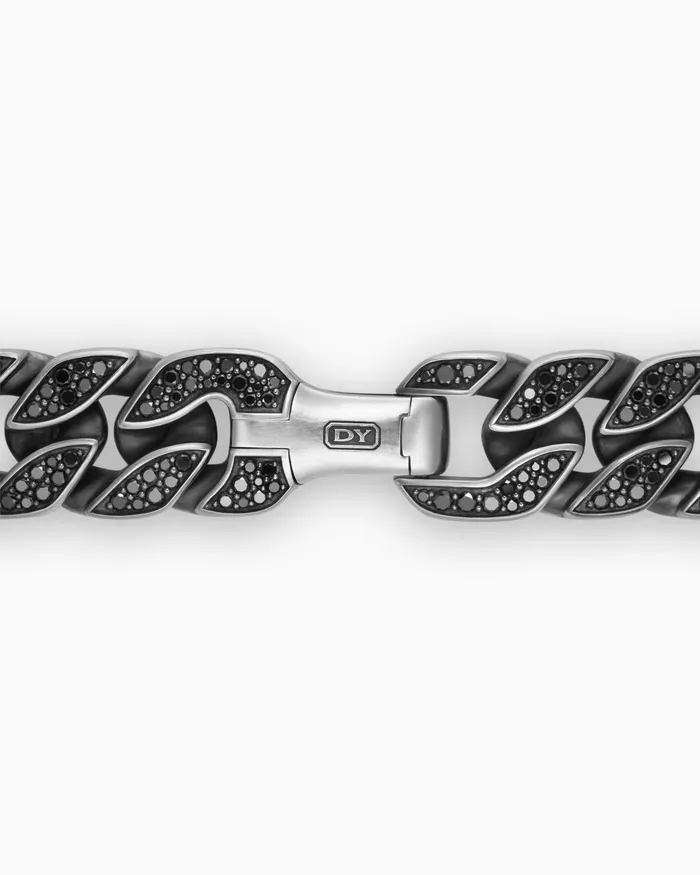Mens Curb Chain Bracelet In Sterling Silver 18mm Men David Yurman Curb Chain Mens Curb Chain Bracelet In Sterling Silver 18mm Men David Yurman Curb Chain