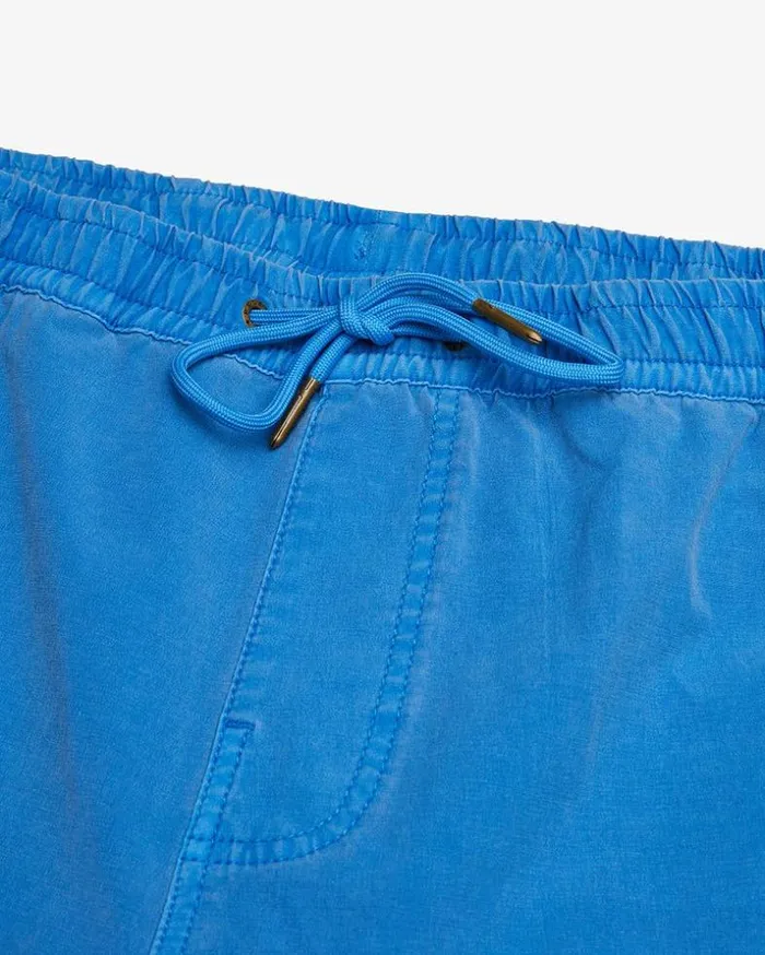 Mens Deus Ex Machina Boardshorts Sandbar Garment Dye 8211 French Blue French Blue Mens Deus Ex Machina Boardshorts Sandbar Garment Dye 8211 French Blue French Blue