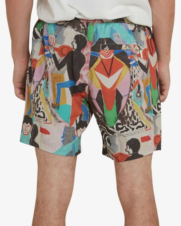 Mens Deus Ex Machina Boardshorts Vespacific Boardshort 8211 Multi Multi Mens Deus Ex Machina Boardshorts Vespacific Boardshort 8211 Multi Multi