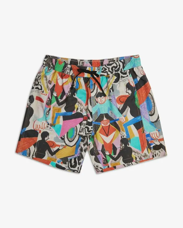 Mens Deus Ex Machina Boardshorts Vespacific Boardshort 8211 Multi Multi Mens Deus Ex Machina Boardshorts Vespacific Boardshort 8211 Multi Multi