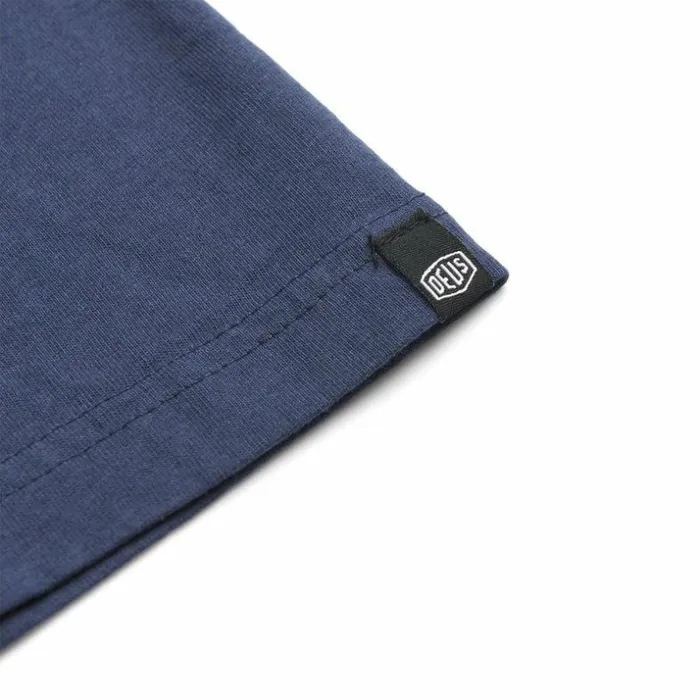 Mens Deus Ex Machina Classics Deus Custom Tee 8211 Navy Navy Mens Deus Ex Machina Classics Deus Custom Tee 8211 Navy Navy