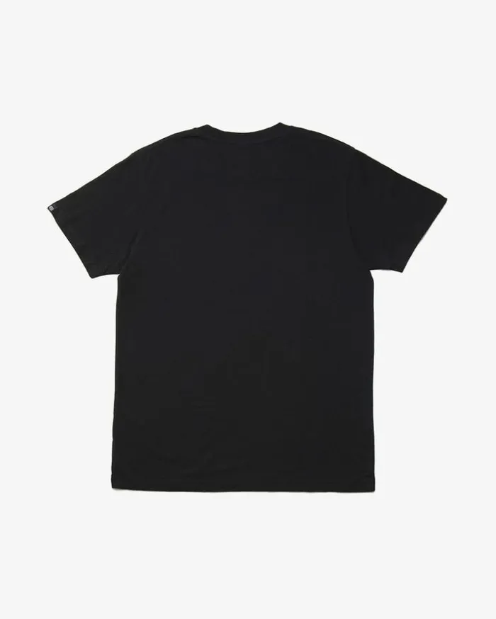 Mens Deus Ex Machina Classics Shield Standard Tee 8211 Black Black Mens Deus Ex Machina Classics Shield Standard Tee 8211 Black Black