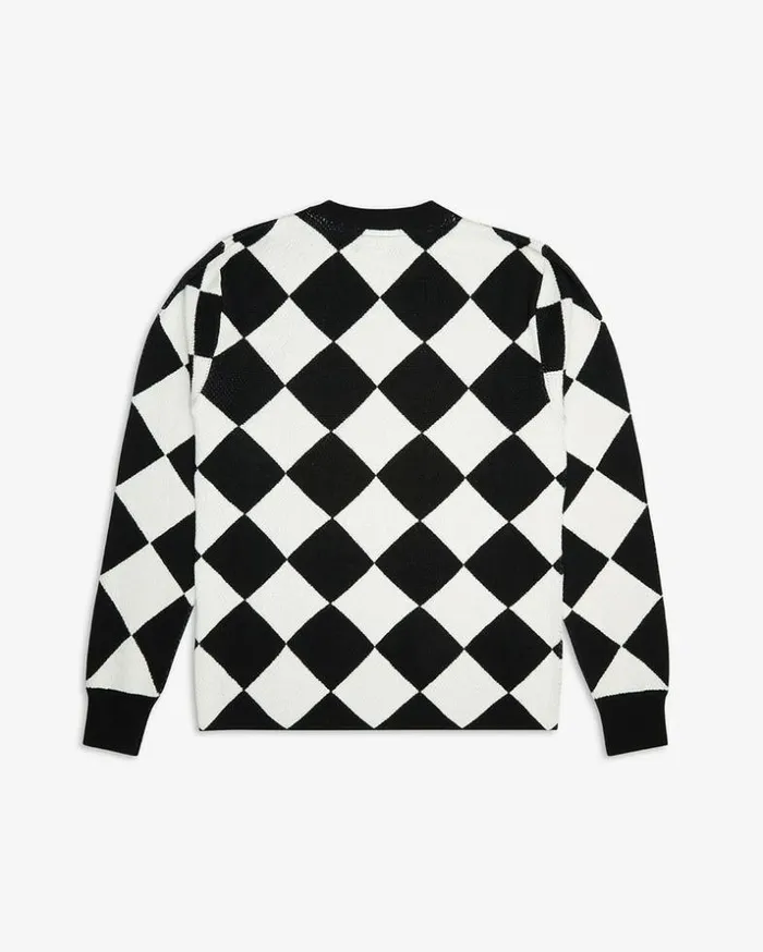 Mens Deus Ex Machina Hoodies and Sweaters MC Moto Knit 8211 Black Combo Black Combo Mens Deus Ex Machina Hoodies and Sweaters MC Moto Knit 8211 Black Combo Black Combo